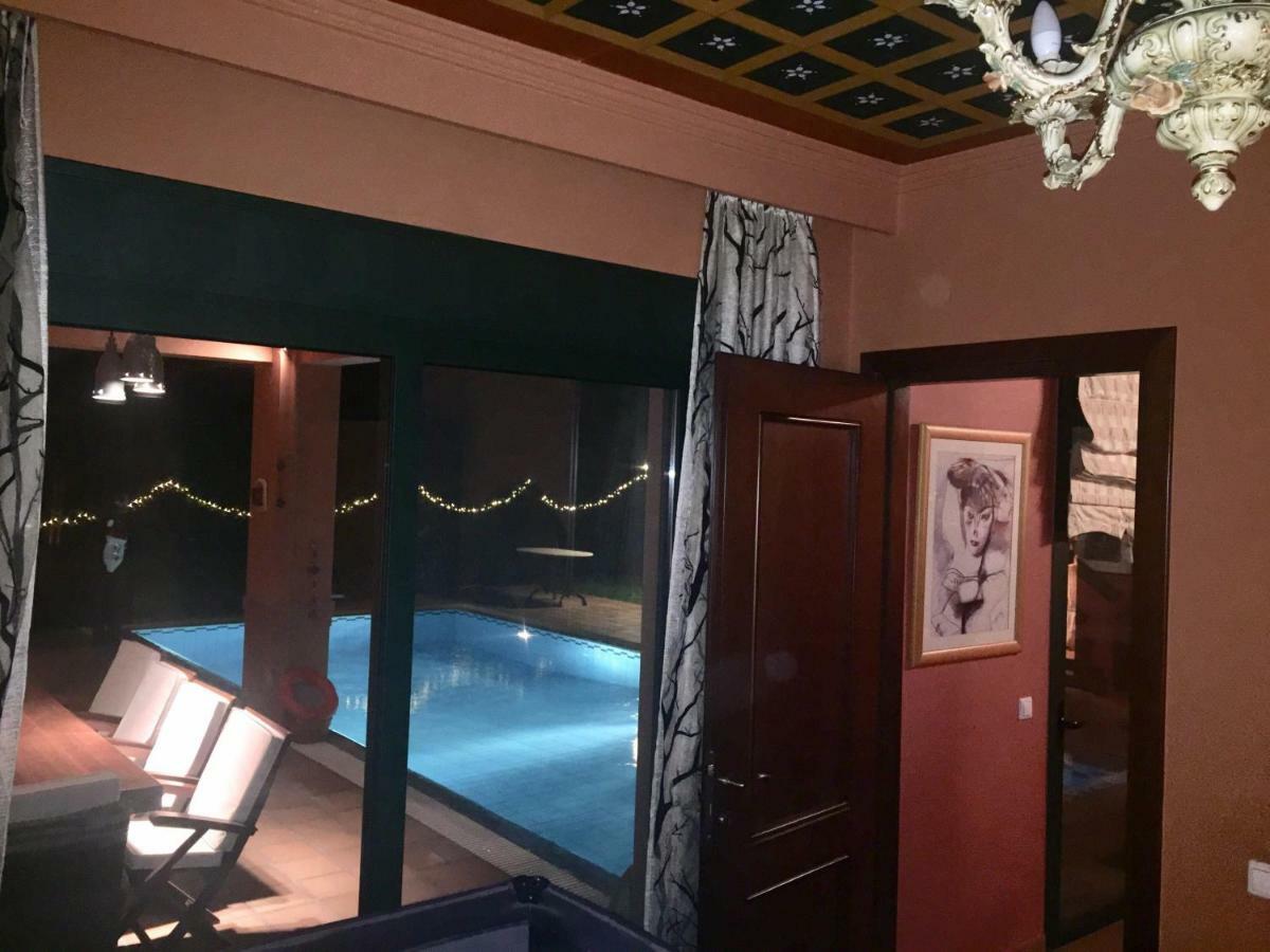 4-Seasons Pool Villa Near Meteora Трикала Экстерьер фото
