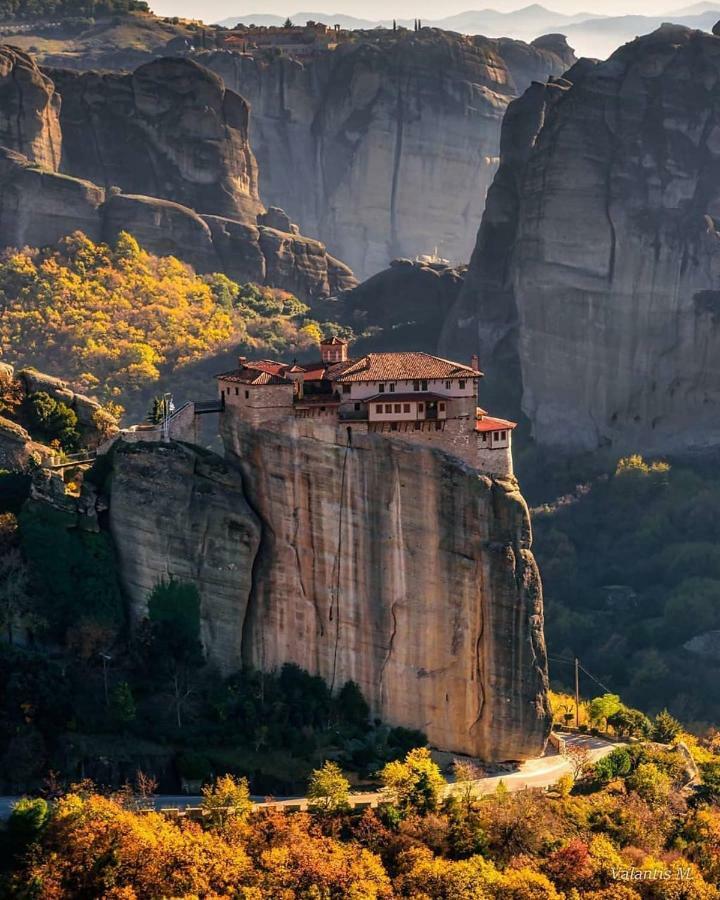 4-Seasons Pool Villa Near Meteora Трикала Экстерьер фото
