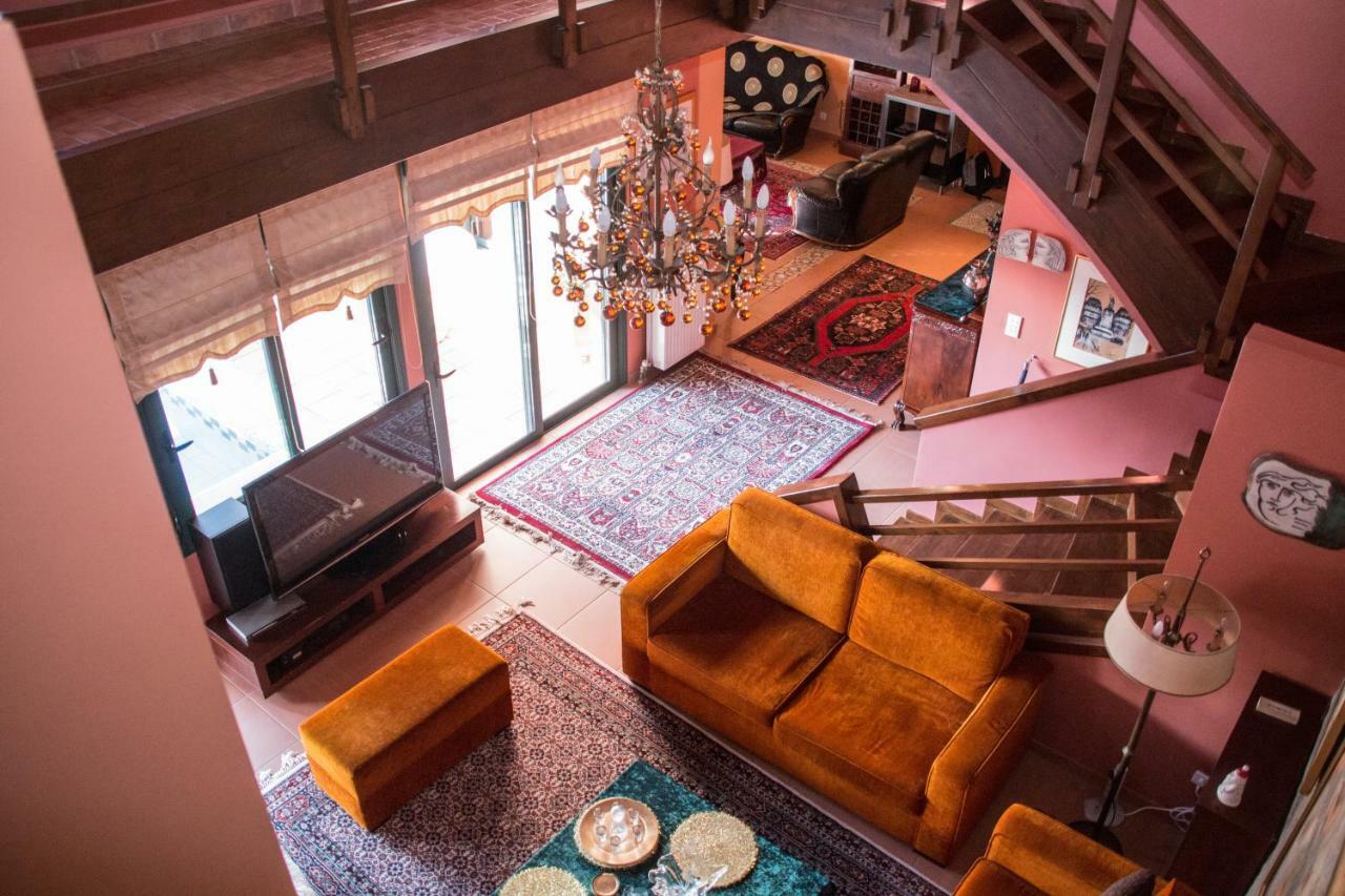 4-Seasons Pool Villa Near Meteora Трикала Экстерьер фото