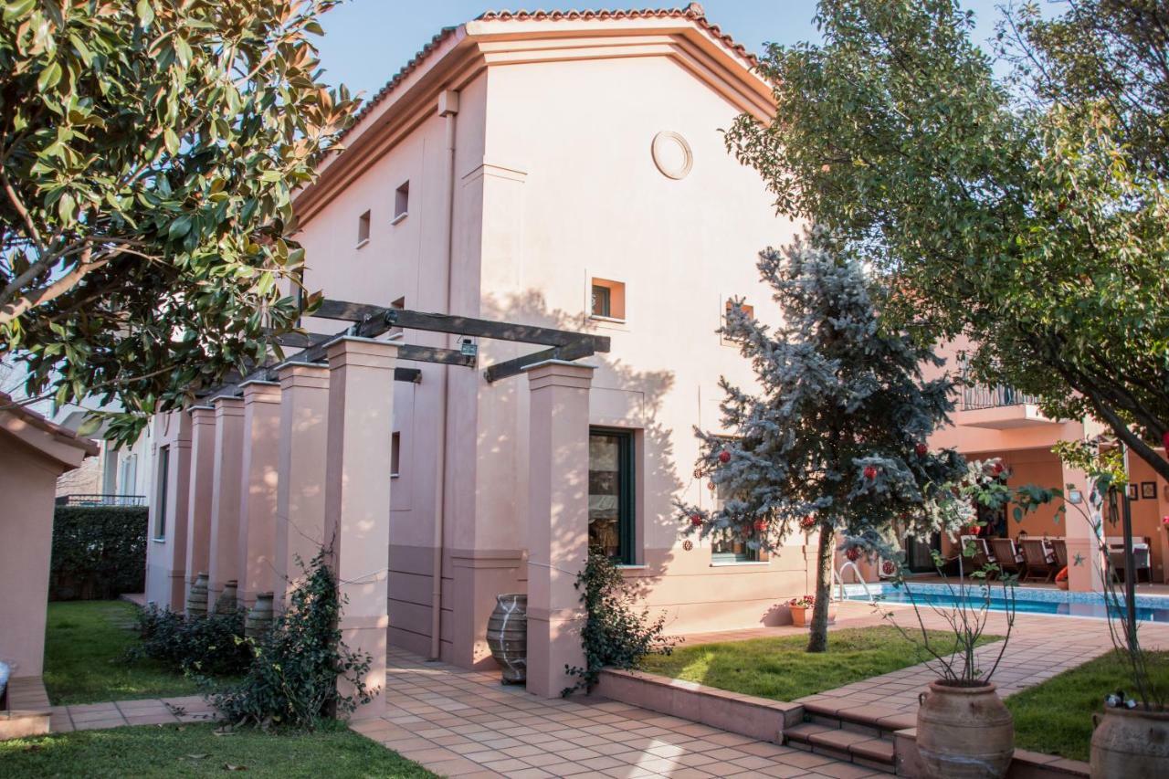 4-Seasons Pool Villa Near Meteora Трикала Экстерьер фото